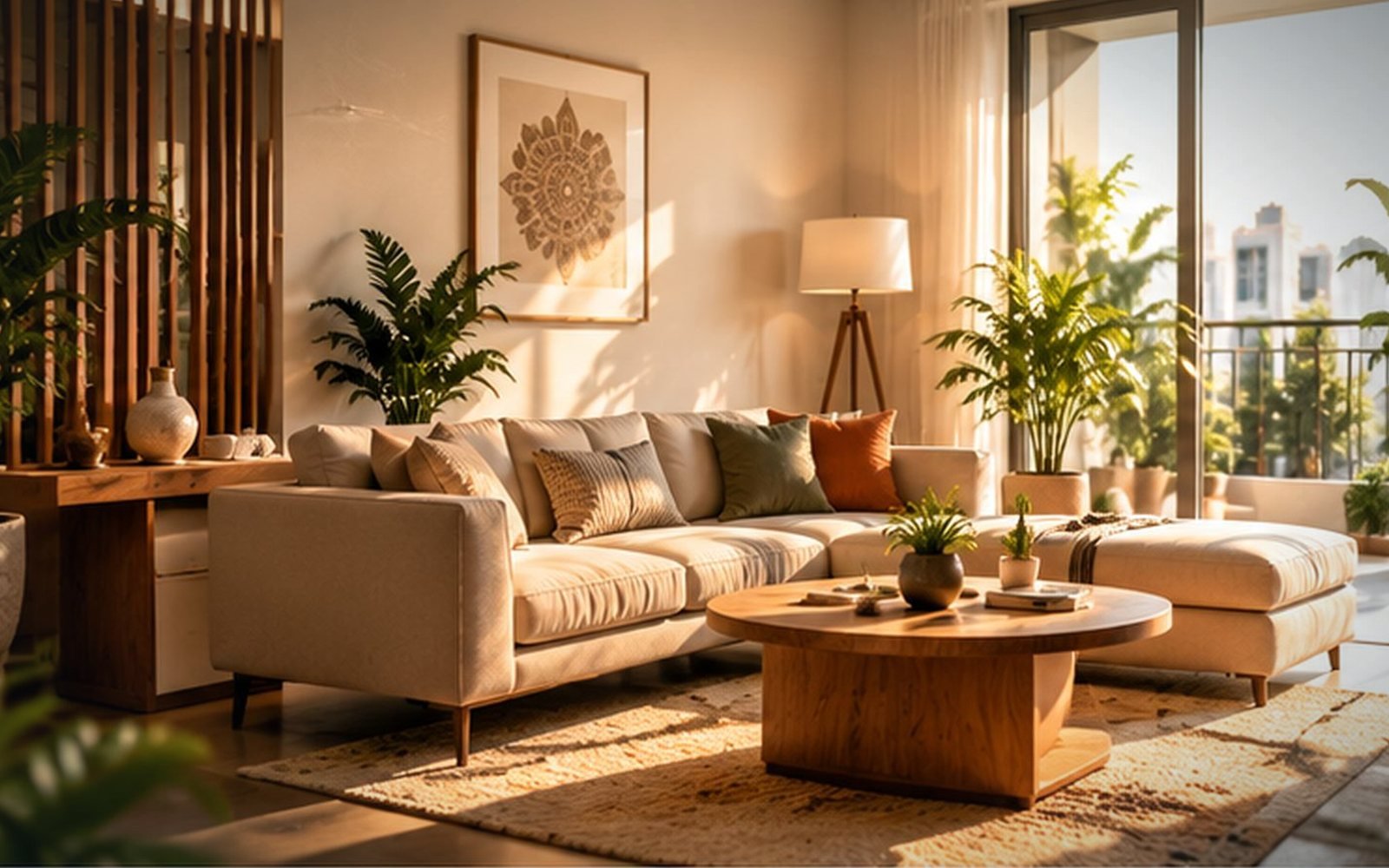 A Vastu-aligned home interior