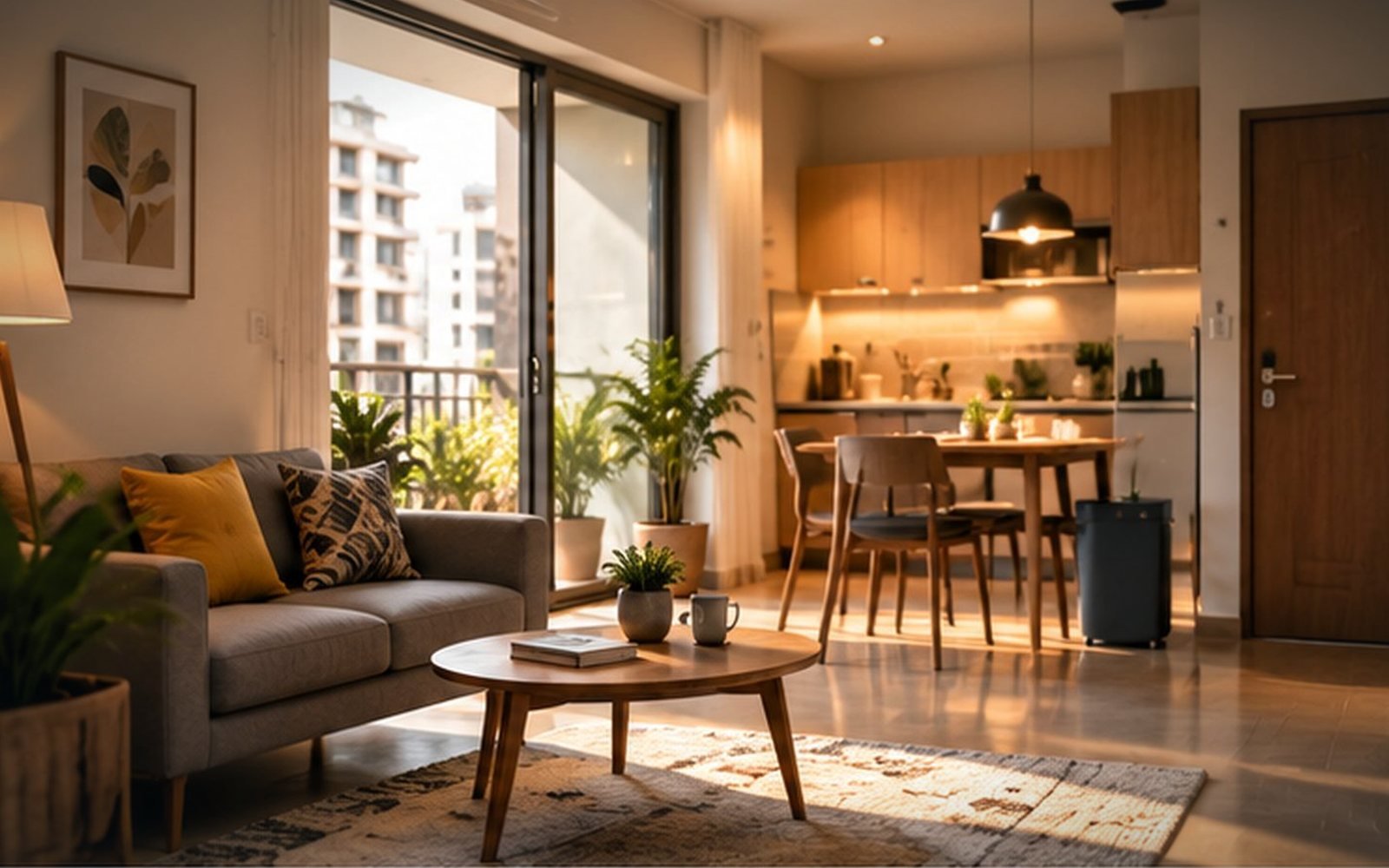 A Vastu-aligned home interior